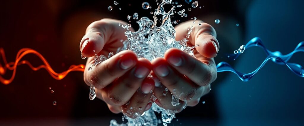 Ice Water Face Splash