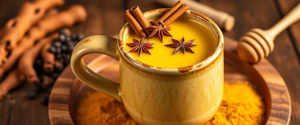Turmeric Golden Milk Bedtime Bliss in a Mug